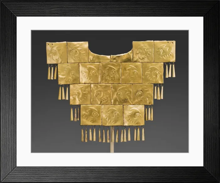 Framed Print : Breastplate, A. D. 1000 / 1470. Creator: Unknown Framed Print : Breastplate, A. D. 1000 / 1470. Creator: Unknown