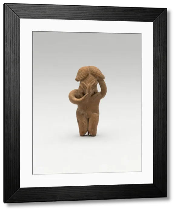 Framed Print : Standing Female Figurine, 500 B. C. / 300 B. C. Creator: Unknown Framed Print : Standing Female Figurine, 500 B. C. / 300 B. C. Creator: Unknown