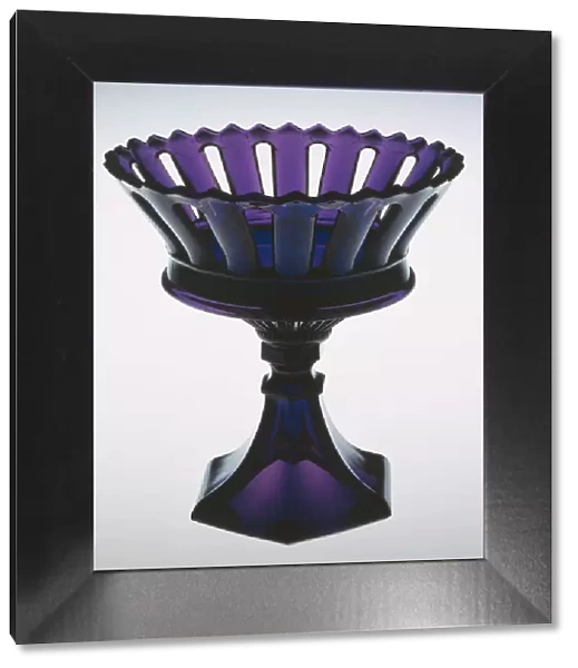 Compote on Stand, 1845  /  60. Creator: Boston and Sandwich Glass Company