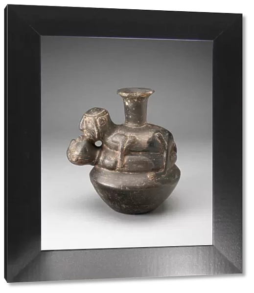 Bottle in the Form of an Amorous Couple, A. D. 1200  /  1450. Creator: Unknown