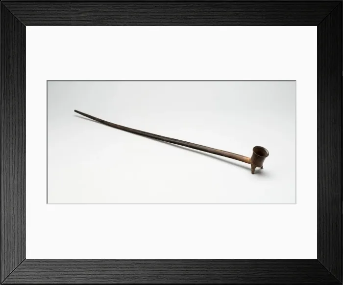Framed Print : Long-Stem Pipe, c. A. D. 200. Creator: Unknown