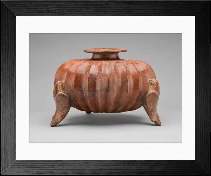 Framed Print : Vessel in the Form of a Calabash, A. D. 1 / 200. Creator: Unknown Framed Print : Vessel in the Form of a Calabash, A. D. 1 / 200. Creator: Unknown