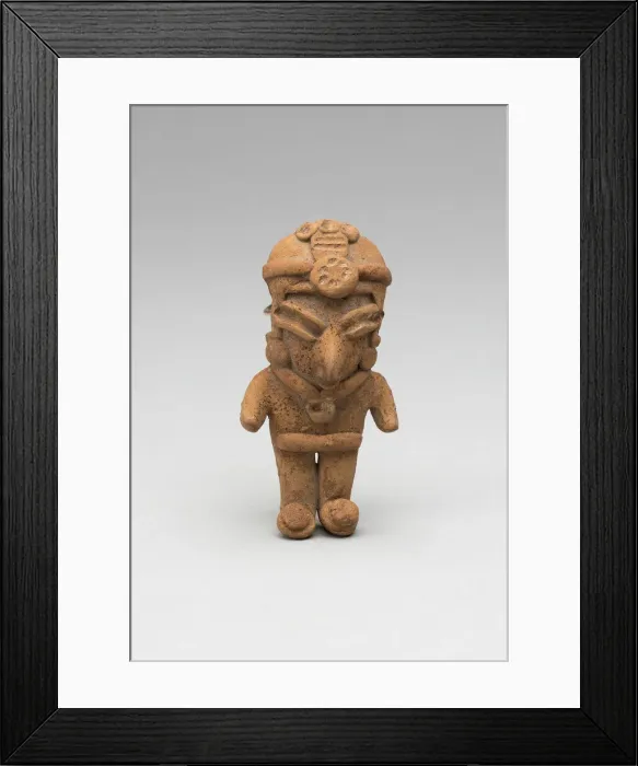 Framed Print : Female Figure, 500 / 200 B. C. Creator: Unknown Framed Print : Female Figure, 500 / 200 B. C. Creator: Unknown