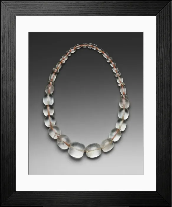Framed Print : Necklace, c. 800 B. C. Creator: Unknown Framed Print : Necklace, c. 800 B. C. Creator: Unknown