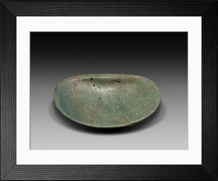 Framed Print : Pendant in the Form of a Clamshell, A. D. 1 / 800. Creator: Unknown Framed Print : Pendant in the Form of a Clamshell, A. D. 1 / 800. Creator: Unknown