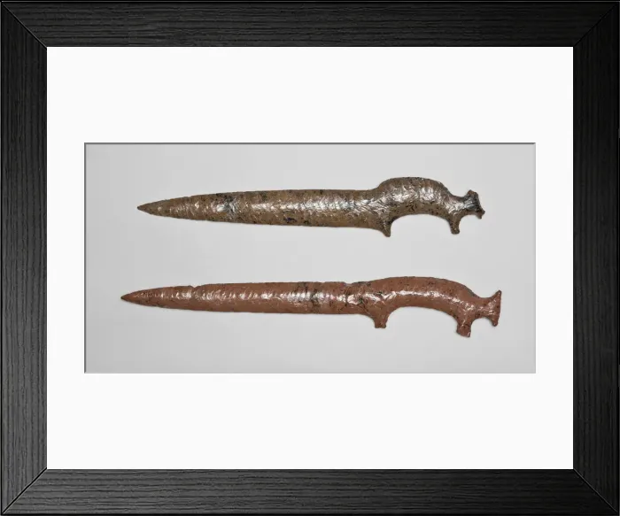 Framed Print : Ceremonial Knife, c. A. D. 200. Creator: Unknown Framed Print : Ceremonial Knife, c. A. D. 200. Creator: Unknown
