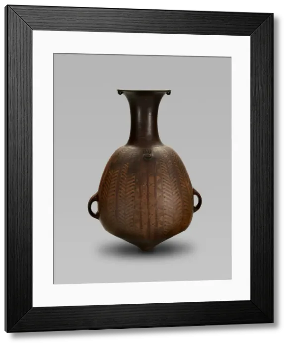 Framed Print : Ceremonial Vessel (Aryballos), A. D. 1400 / 1532. Creator: Unknown Framed Print : Ceremonial Vessel (Aryballos), A. D. 1400 / 1532. Creator: Unknown