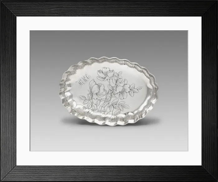 Framed Print : Bowl, 1886. Creator: Gorham Manufacturing Company Framed Print : Bowl, 1886. Creator: Gorham Manufacturing Company