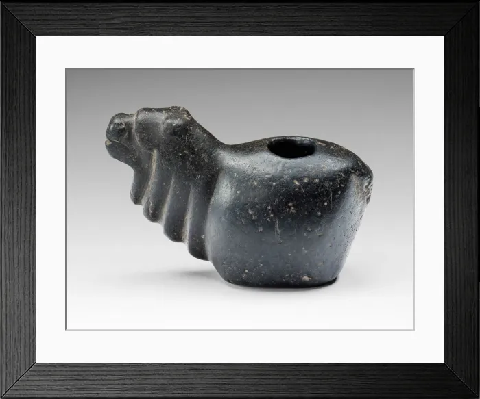 Framed Print : Offering Vessel in the Form of an Alpaca, A. D. 1450 / 1532. Creator: Unknown Framed Print : Offering Vessel in the Form of an Alpaca, A. D. 1450 / 1532. Creator: Unknown