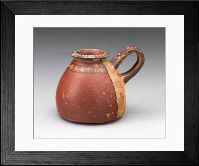 Framed Print : Miniature Handled Jug, A. D. 1450 / 1532. Creator: Unknown Framed Print : Miniature Handled Jug, A. D. 1450 / 1532. Creator: Unknown