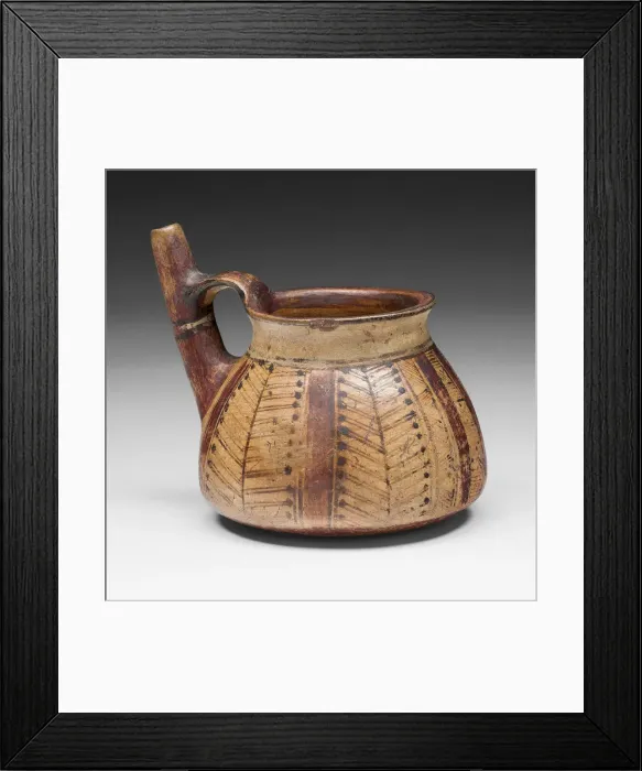 Framed Print : Miniature Vessel, A. D. 1450 / 1532. Creator: Unknown Framed Print : Miniature Vessel, A. D. 1450 / 1532. Creator: Unknown