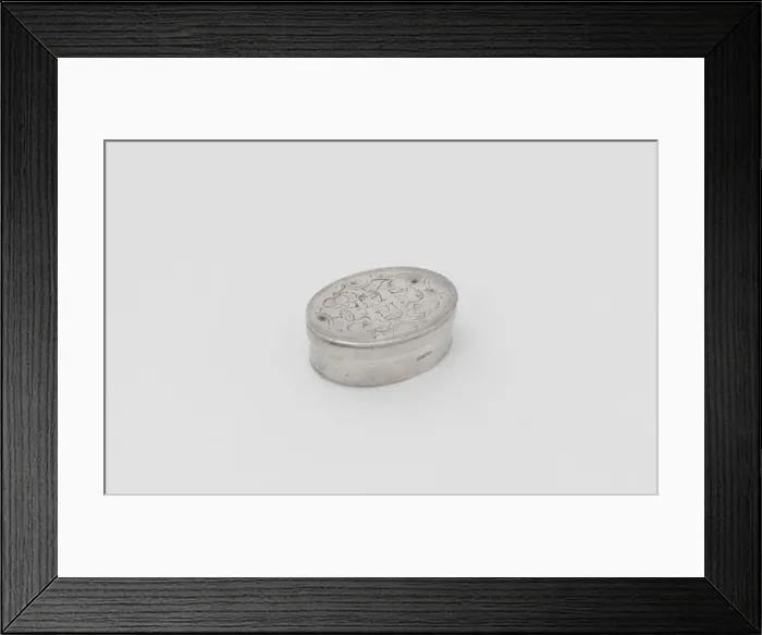 Framed Print : Patch Box, 1721  /  25. Creator: John Dixwell