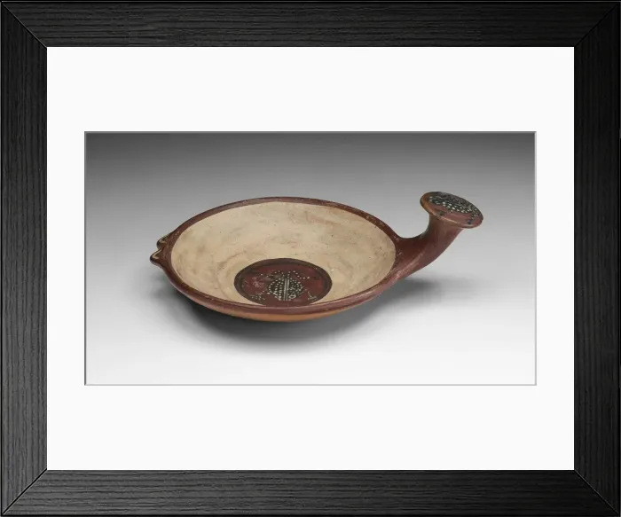 Framed Print : Miniature Tray Depicting a Frog, A. D. 1450 / 1532. Creator: Unknown Framed Print : Miniature Tray Depicting a Frog, A. D. 1450 / 1532. Creator: Unknown