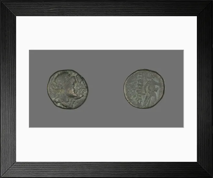 Framed Print : Coin Depicting the God Apollo and the Goddess Artemis, 2nd-1st century BCE Framed Print : Coin Depicting the God Apollo and the Goddess Artemis, 2nd-1st century BCE