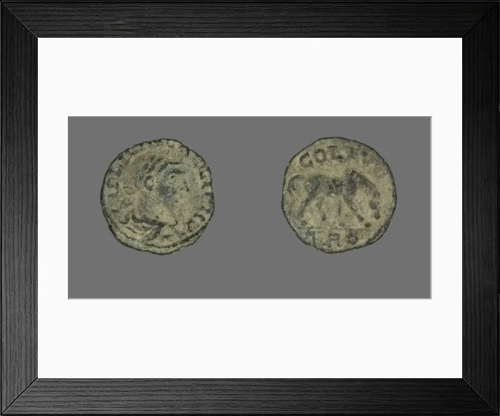 Framed Print : Coin Portraying Emperor Gallienus, 253-268. Creator: Unknown Framed Print : Coin Portraying Emperor Gallienus, 253-268. Creator: Unknown