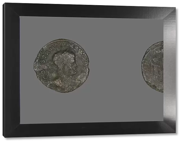 Coin Portraying Emperor Constantine II Caesar, 330-336. Creator: Unknown