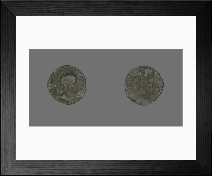 Framed Print : Coin Portraying Emperor Constantine II Caesar, 330-336. Creator: Unknown Framed Print : Coin Portraying Emperor Constantine II Caesar, 330-336. Creator: Unknown
