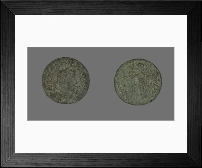 Framed Print : Coin Portraying the Emperor Gallienus, 253-268. Creator: Unknown Framed Print : Coin Portraying the Emperor Gallienus, 253-268. Creator: Unknown
