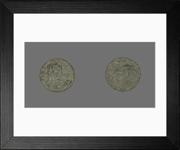 Framed Print : Coin Depicting Emperor Maximinus, 235-238. Creator: Unknown Framed Print : Coin Depicting Emperor Maximinus, 235-238. Creator: Unknown