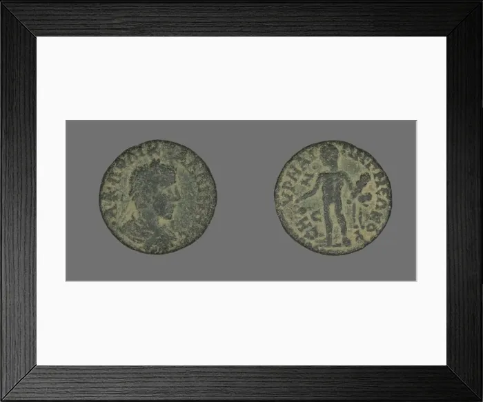 Framed Print : Coin Portraying the Emperor Gallienus, 253-268. Creator: Unknown Framed Print : Coin Portraying the Emperor Gallienus, 253-268. Creator: Unknown