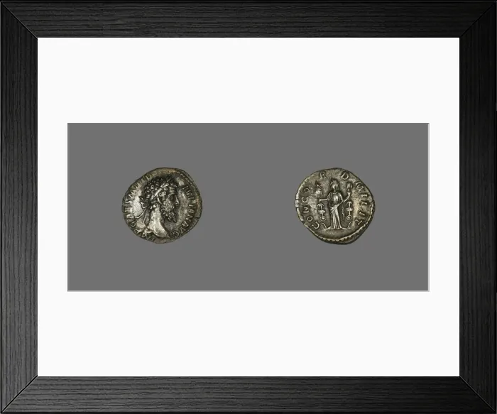 Framed Print : Denarius (Coin) Portraying Didius Julianus, 193 (28 March to early June) Framed Print : Denarius (Coin) Portraying Didius Julianus, 193 (28 March to early June)