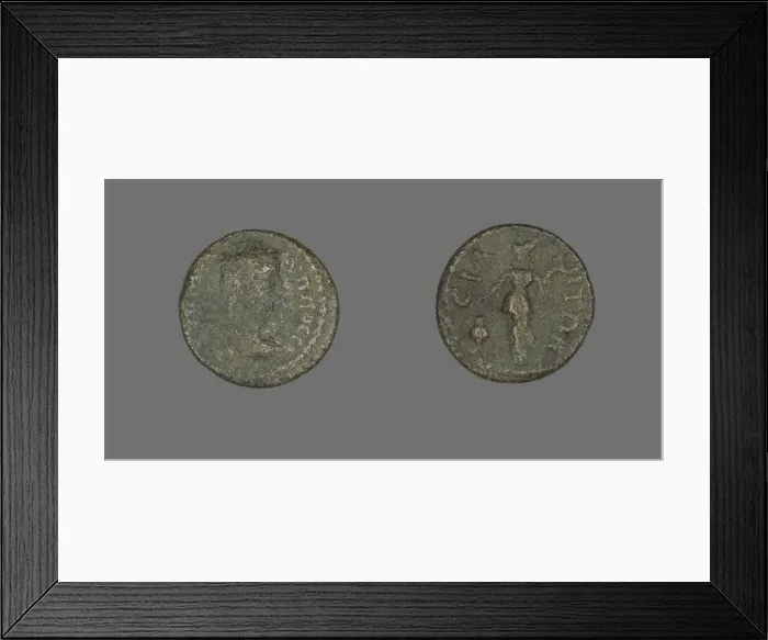 Framed Print : Coin Portraying King Philip I, 244-249. Creator: Unknown Framed Print : Coin Portraying King Philip I, 244-249. Creator: Unknown