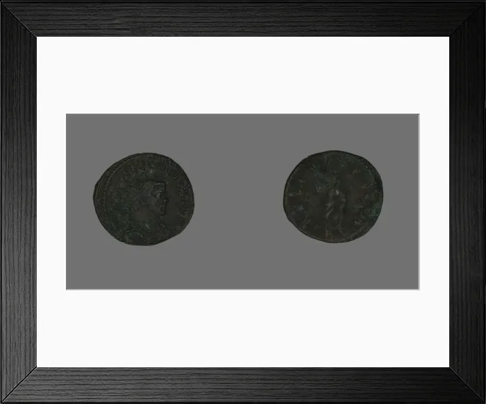 Framed Print : Coin Portraying Emperor Diocletian, 290-295 (?). Creator: Unknown Framed Print : Coin Portraying Emperor Diocletian, 290-295 (?). Creator: Unknown