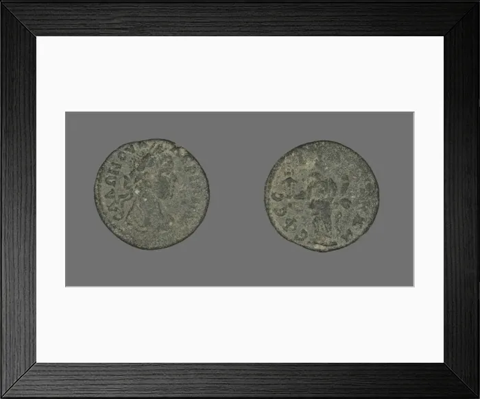 Framed Print : Coin Depicting Bust, 257-60. Creator: Unknown Framed Print : Coin Depicting Bust, 257-60. Creator: Unknown