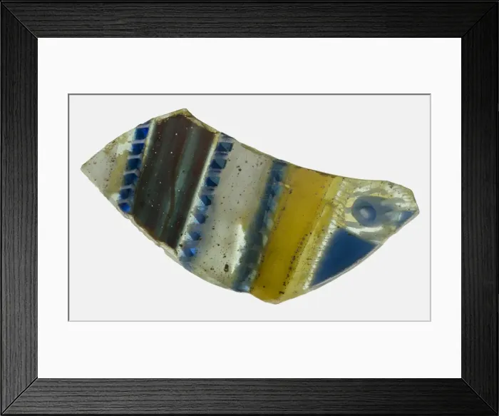 Framed Print : Bowl Fragment, 1st century BCE-1st century CE. Creator: Unknown Framed Print : Bowl Fragment, 1st century BCE-1st century CE. Creator: Unknown