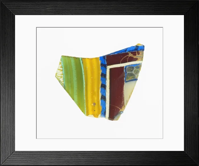 Framed Print : Fragment of a Vessel, 1st century BCE-1st century CE. Creator: Unknown Framed Print : Fragment of a Vessel, 1st century BCE-1st century CE. Creator: Unknown