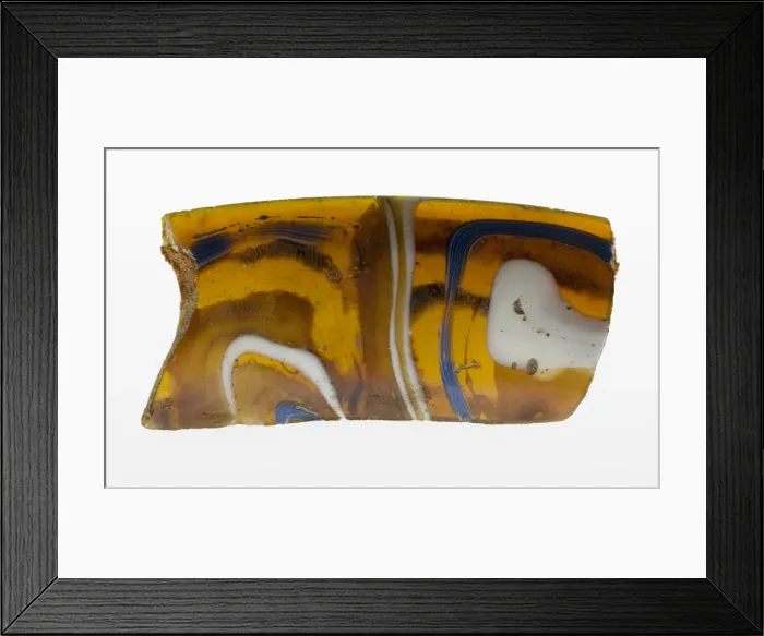 Framed Print : Bowl Fragment, 1st century BCE-1st century CE. Creator: Unknown Framed Print : Bowl Fragment, 1st century BCE-1st century CE. Creator: Unknown