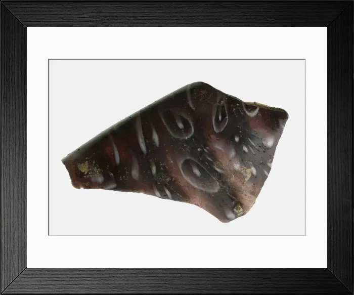 Framed Print : Fragment of a Bowl, 1st century BCE-1st century CE. Creator: Unknown Framed Print : Fragment of a Bowl, 1st century BCE-1st century CE. Creator: Unknown