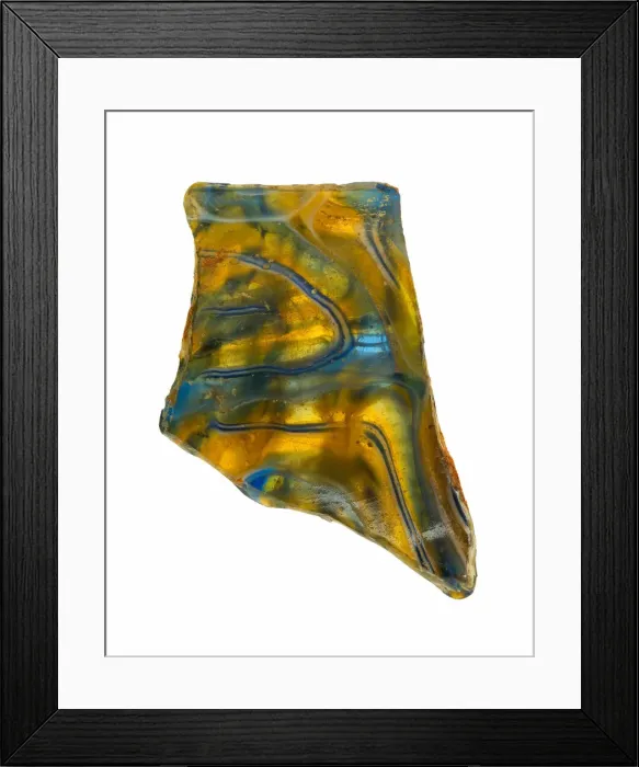 Framed Print : Fragment of a Bowl, late 1st century BCE-mid-1st century CE. Creator: Unknown Framed Print : Fragment of a Bowl, late 1st century BCE-mid-1st century CE. Creator: Unknown
