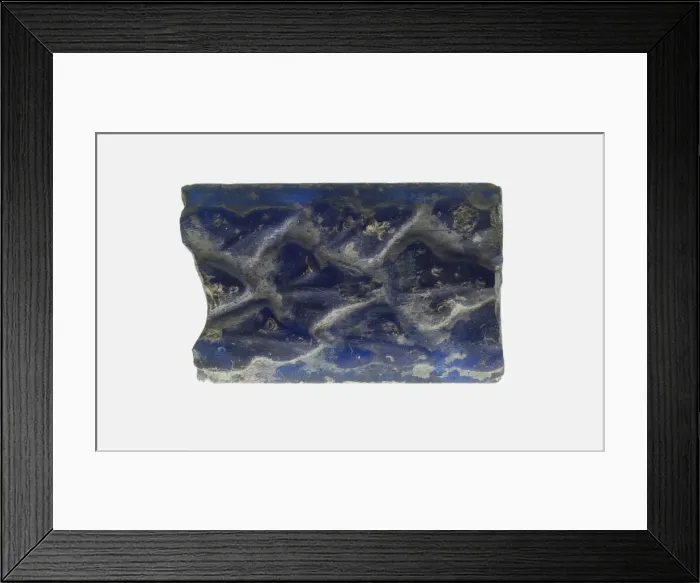Framed Print : Fragment of a Revetment, 1st century BCE-1st century CE. Creator: Unknown Framed Print : Fragment of a Revetment, 1st century BCE-1st century CE. Creator: Unknown