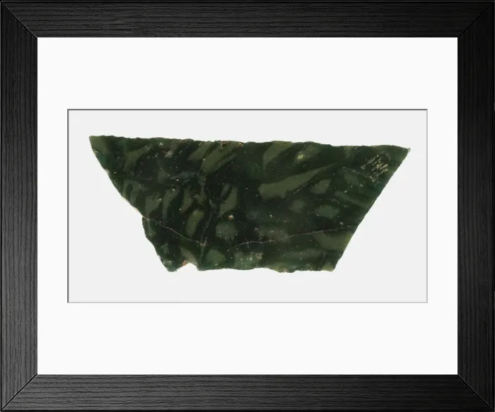 Framed Print : Fragment of an Inlay, 1st century BCE-1st century CE. Creator: Unknown Framed Print : Fragment of an Inlay, 1st century BCE-1st century CE. Creator: Unknown