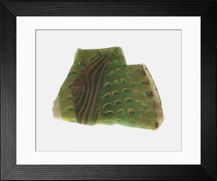 Framed Print : Fragment of a Revetment Depicting Fish Scales, 1st century BCE-1st century CE Framed Print : Fragment of a Revetment Depicting Fish Scales, 1st century BCE-1st century CE