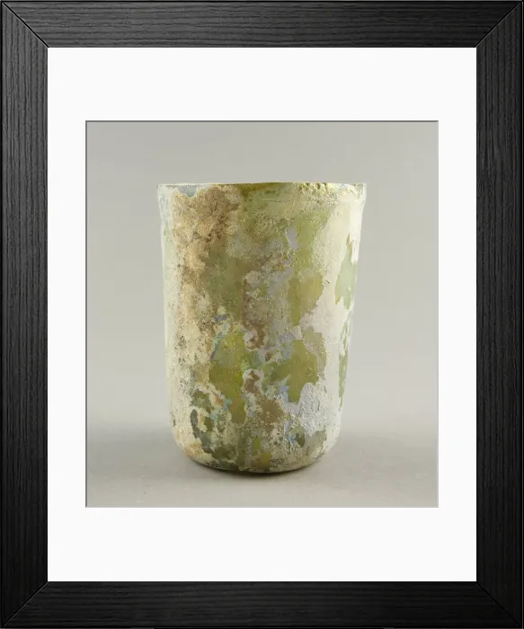 Framed Print : Beaker, 1st-3rd century. Creator: Unknown Framed Print : Beaker, 1st-3rd century. Creator: Unknown