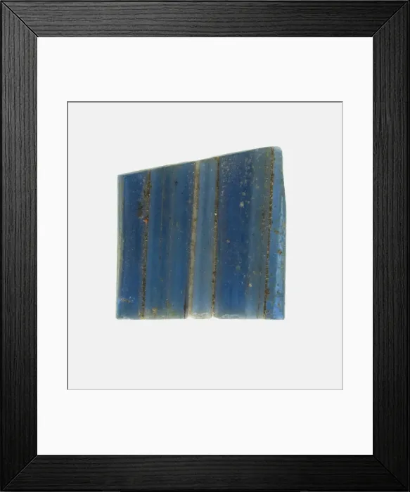 Framed Print : Fragment of an Inlay with a Zig-zag Pattern, 1st century BCE-1st century CE Framed Print : Fragment of an Inlay with a Zig-zag Pattern, 1st century BCE-1st century CE