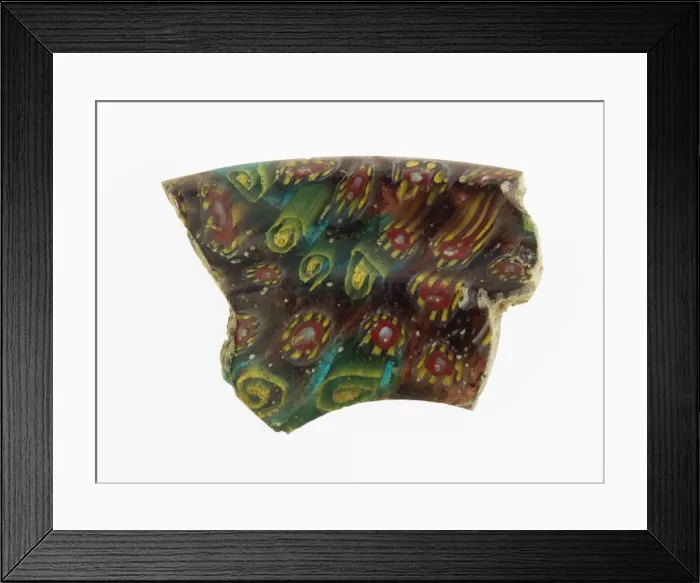 Framed Print : Fragment of a Cup, 1st century BCE-1st century CE. Creator: Unknown Framed Print : Fragment of a Cup, 1st century BCE-1st century CE. Creator: Unknown