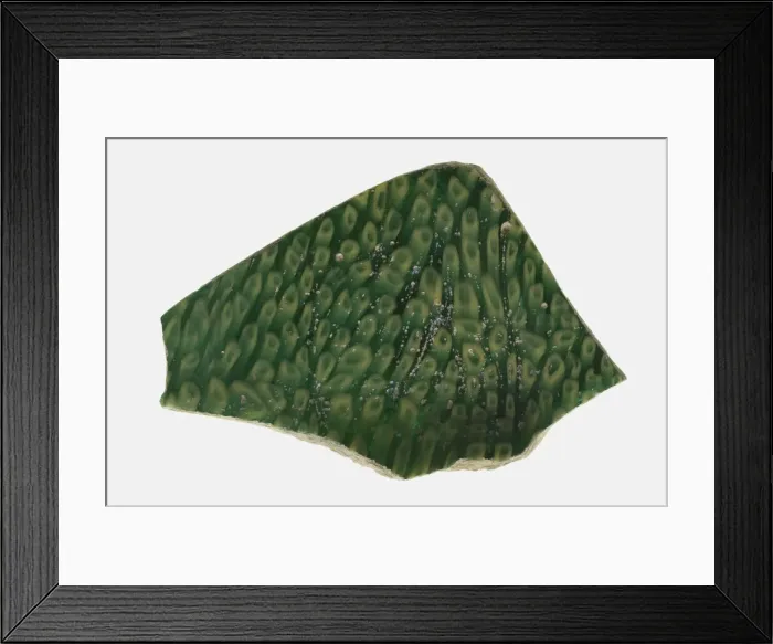 Framed Print : Fragment of a Bowl, 1st century BCE-1st century CE. Creator: Unknown Framed Print : Fragment of a Bowl, 1st century BCE-1st century CE. Creator: Unknown