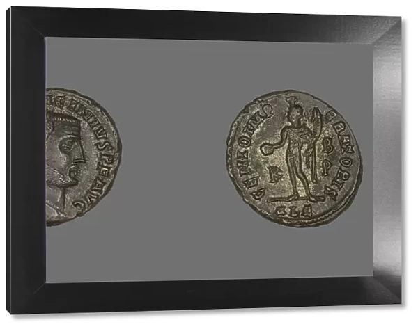 As (Coin) Portraying Emperor Licinius, 308-310. Creator: Unknown