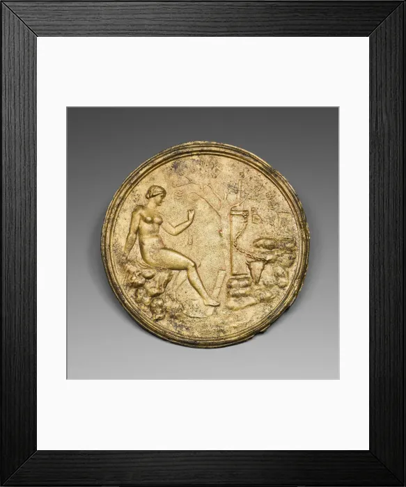 Framed Print : Mirror, 2nd century. Creator: Unknown