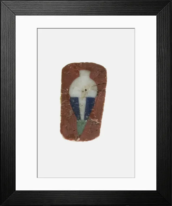Framed Print : Inlays in the Shape of a Lotus Bud, 1st century BCE-1st century. Creator: Unknown Framed Print : Inlays in the Shape of a Lotus Bud, 1st century BCE-1st century. Creator: Unknown