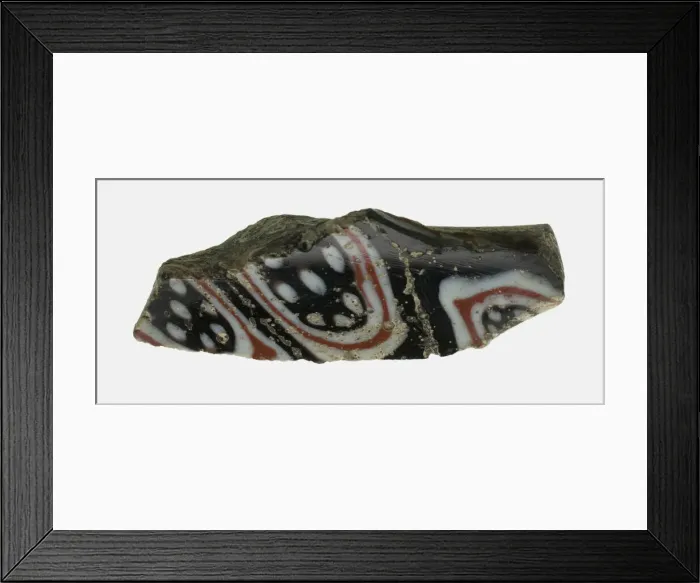 Framed Print : Fragment of a Plate, 1st century BCE-1st century CE. Creator: Unknown Framed Print : Fragment of a Plate, 1st century BCE-1st century CE. Creator: Unknown