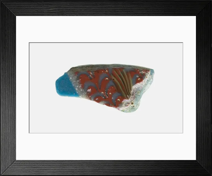 Framed Print : Fragment of an Inlay, 1st century BCE-1st century CE. Creator: Unknown Framed Print : Fragment of an Inlay, 1st century BCE-1st century CE. Creator: Unknown
