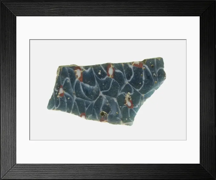 Framed Print : Fragment of a Bowl, 1st century BCE-1st century CE. Creator: Unknown Framed Print : Fragment of a Bowl, 1st century BCE-1st century CE. Creator: Unknown