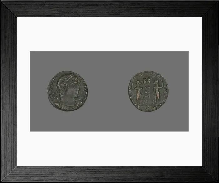 Framed Print : Coin Portraying Emperor Constantine I, 333-335. Creator: Unknown Framed Print : Coin Portraying Emperor Constantine I, 333-335. Creator: Unknown