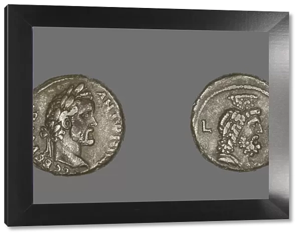 Coin Portraying Emperor Antoninus Pius, 145. Creator: Unknown