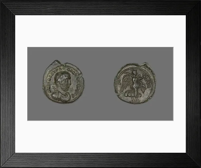 Framed Print : Coin Portraying Emperor Gallienus, 253-260. Creator: Unknown Framed Print : Coin Portraying Emperor Gallienus, 253-260. Creator: Unknown