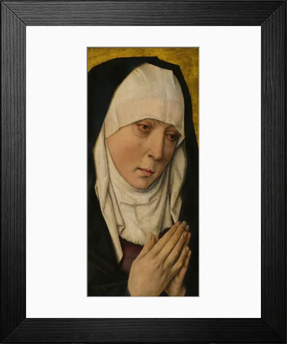 Framed Print : Mater Dolorosa (Sorrowing Virgin), 1480 / 1500. Creators: Dieric Bouts the Younger Framed Print : Mater Dolorosa (Sorrowing Virgin), 1480 / 1500. Creators: Dieric Bouts the Younger